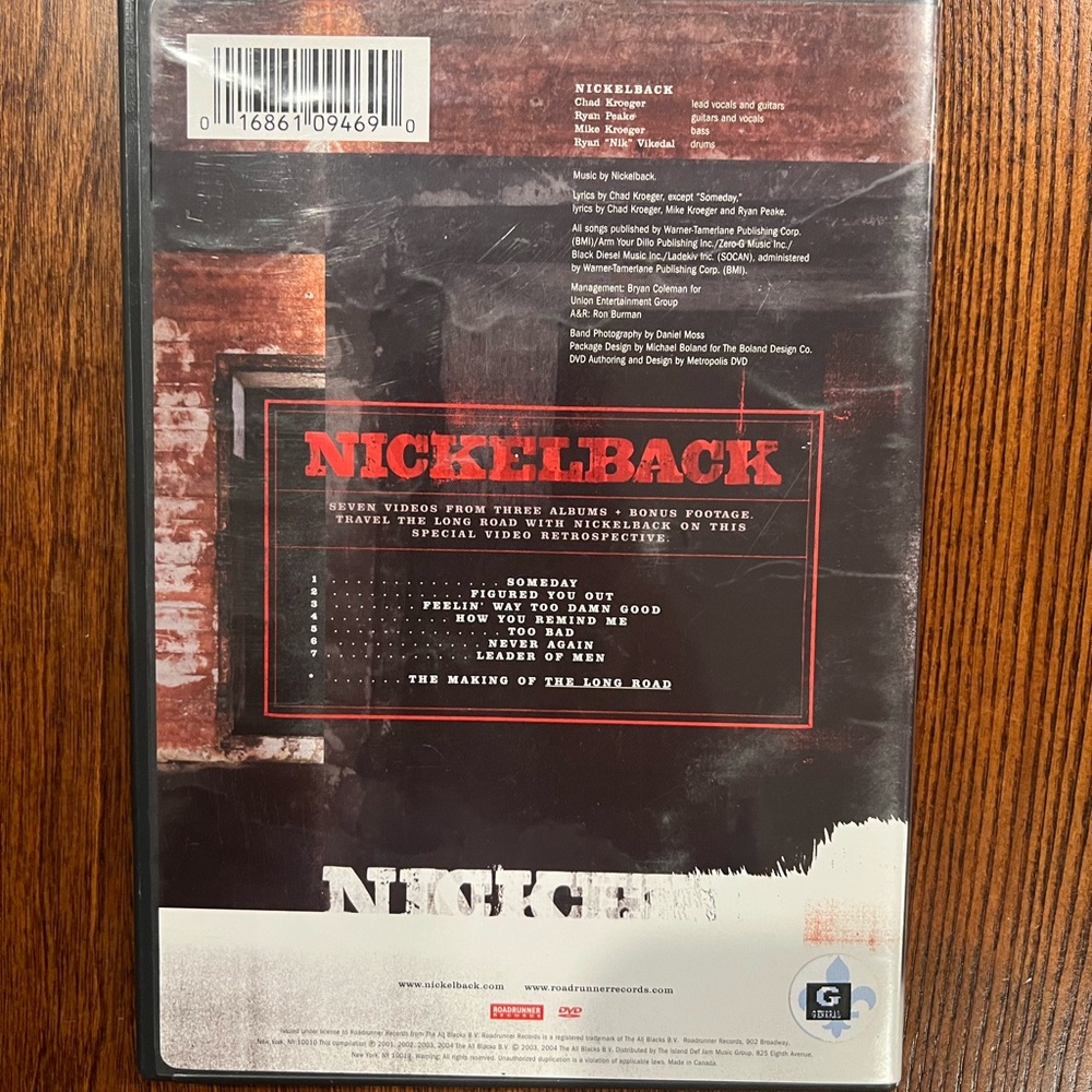 Nickelback DVD Collection - Picture 3 of 14